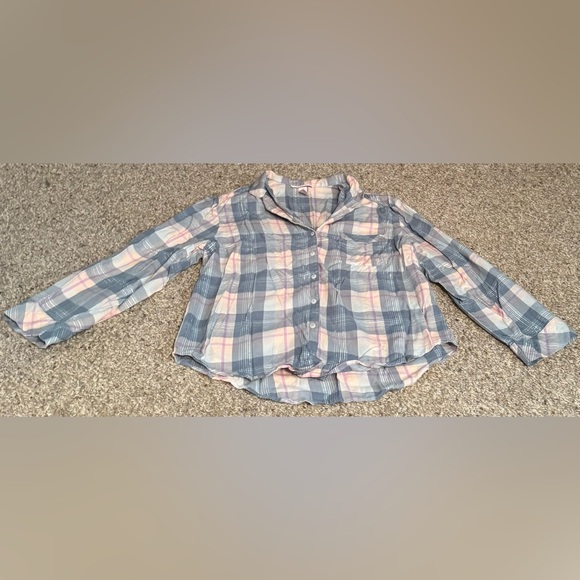 Victoria’s Secret Multi Plaid Long Sleeve and Pants PJ Set - Picture 2 of 4